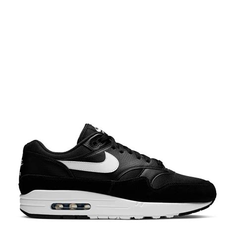 dames sportschoenen nike air max 1 zwart laser crimson wit|Nike Air Max 1 aanbieding.